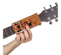 Prensatelas de acorde para guitarra, herramienta de aprendizaje para principiantes, fácil de aplicar, ayuda de práctica docente con tabla para guitarras acústicas, niños