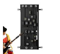 Prensatelas de cable para guitarra acústica, 15,5 x 8,8 x 6 cm, ayuda de acordes, ukelele, de aprendizaje, herramienta portátil para banda, estudio, práctica, lecciones, hogar, viajes, ukelele