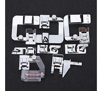 Prensatelas de Coser, Prensatelas para Máquina de Coser, Kit de Prensatelas, Accesorios para Máquinas de Coser, Ligero para Ropa