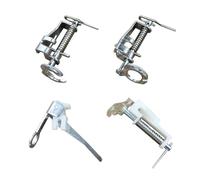 Prensatelas de costura de movimiento libre, juego de 4 piezas para máquinas de coser domésticas o máquinas de coser antiguas, para Singer, Brother, Janome, Juki y más