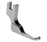 Prensatelas de cuentas de boda para máquinas de coser caseras, accesorio de lentejuelas de perlas de metal para telas delicadas, herramienta de aplicación segura de elementos decorativos (boca larga)