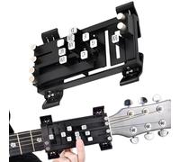 Prensatelas de cuerda de guitarra, herramienta de práctica portátil, ayuda de aprendizaje de posición de los dedos, guía de accesorios de instrumentos musicales, dispositivo de apoyo de entrenamiento