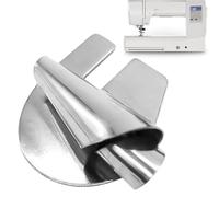 Prensatelas de dobladillo - Accesorio enrollado multiusos para máquinas de coser | Herramienta de borde en espiral para crear, dobladillos de servilletas profesionales, bordes de tela, pie de presión