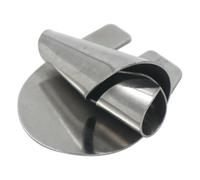 Prensatelas de dobladillo - Accesorio enrollado multiusos para máquinas de coser | Herramienta de borde en espiral para crear, dobladillos de servilletas profesionales, bordes de tela, pie de presión