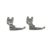 Prensatelas de lentejuelas para máquinas de coser - Pie de metal P369 para vestidos de novia, telas con cuentas, vestidos de noche, sin necesidad de tocar, costuras suaves, paquete de 2 (boca larga)