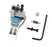 Prensatelas de metal industrial para máquinas de cama plana, base extendida, control de tela, solución de costura resistente, prensatelas industriales para máquinas de cama plana, base extendida