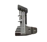 Prensatelas de placa aguja estrecha for máquina coser Overlock 747, 4 hilos en 3 bordes densos, dobladillo apretado, 1 ud(Needle Plate)