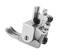 Prensatelas de rodillo ajustable a presión Máquina de coser Prensatelas Roller Accesorio de accesorio para cuero grueso tela (# 1)