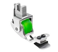 Prensatelas de rodillo para máquina de coser | Pie ajustable para máquina de coser, suministros de costura para caminar, tuberías, abandonar, acolchar, tejidos, tejidos elásticos de cuero