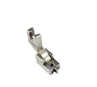 Prensatelas for cremallera invisible S518N, serie plana, for máquinas de coser industriales, acero(1pc S518NS)