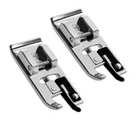 Prensatelas for máquina de coser overlock SA135 (1/2 pieza), compatible con todas las máquinas caña baja Snap-On Singer, Brother, Babylock, etc. 7YJ222(2 PCS)