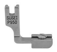 Prensatelas fruncidor ajustable de acero P950 P952 for máquina coser industrial una sola aguja, accesorios punto cadeneta(P950)
