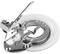 Prensatelas Honeysew para hacer círculos de flores, con pie para bloquear, para máquinas Singer, Brother, Baby-Lock, Janome, Kenmore, Pfaff 3700L/5021L