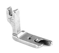 Prensatelas industrial universal para máquina de coser, prensatelas, dobladillo enrollado para reemplazo de cama plana de una sola aguja(4.8MM)