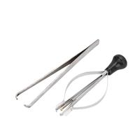 Prensatelas Manual para Reloj, Herramienta Duradera para Quitar Las Manecillas, Kit de 2 Piezas para Relojeros y Trabajadores Reparadores
