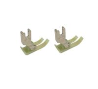 Prensatelas MT-18 de 1, 2 y 3 piezas, compatible con todos los accesorios máquinas coser industriales puntada cadeneta for JUKI, BROTHER SINGER una sola aguja(2pcs)