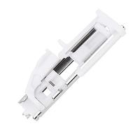 Prensatelas Ojales Vástago Deslizante ABS Acero Inoxidable Plata Prensatelas Automáticos Kit para Máquina Coser Accesorios Costura