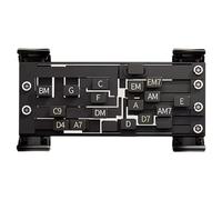 Prensatelas Para Acordes De Guitarra - 16x8x9,5 Cm Accesorios Para Asistente De Guitarra | Herramienta De Entrenamiento Auxiliar De Prensatelas De Acordes Para Práctica De Aprendizaje | Acorde Prensa