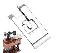 Prensatelas para coser recto, guía del pie para máquina de coser, guía de máquina de coser, pie, suministros de herramientas de instrucciones de fijación multifunción de acero para máquina de coser