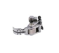 Prensatelas para cremalleras de máquina de coser, Prensatelas de cremallera Metal con cordón ajustable, pie Universal T3, Multicolor, for máquina coser(Twist Wheel)