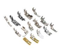 Máquina de coser industrial prensatelas prensatelas cama plana máquina de coser prensatelas cordones cremallera pie máquina de coser accesorios reemplazo