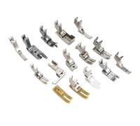 Máquina de coser industrial prensatelas prensatelas cama plana máquina de coser prensatelas cordones cremallera pie máquina de coser accesorios reemplazo