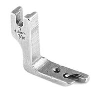 Prensatelas para Máquina de Coser Pie de Prensatela Universal Doblada en Dobladillo para Máquina de Coser(1.6MM)