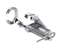 Prensatelas Rueda de Desplazamiento de Acero Inoxidable Pie para Coser Accesorios para máquinas de Coser industriales para Cuero Telas sintéticas de Piel Vaquera Nylon ((4021L-07) B01-020-00739)