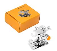 55075 Máquina de coser de pie de prensatelas de ruffler de casa Máquina de coser de prensatelas de pie bajo Prensatelas de pie bajo con cilindro de bloqueo(Amarillo)