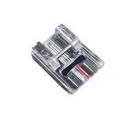 Prensatelas transparente con brida grande for máquina de coser doméstica, compatible con piezas 820532096