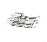 Prensatelas transparente con diseño de visión clara para máquina de coser decorativa en zigzag, patchwork, vástago bajo, 2,9 cm