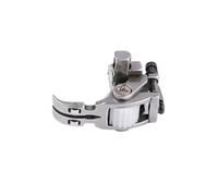 Prensatelas universal T3 ajustable for cremalleras de metal, for máquina coser industrial puntada cadeneta, 1 unidad(Plastic wheel)