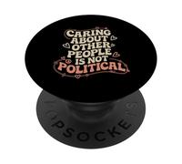 Preocuparse de los demás no es justicia social política PopSockets PopGrip Adhesivo
