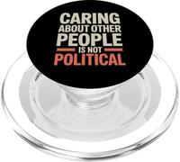 Preocuparse de los demás no es justicia social política PopSockets PopGrip para MagSafe