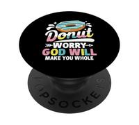 Preocúpate de que Dios te haga completo PopSockets PopGrip Adhesivo