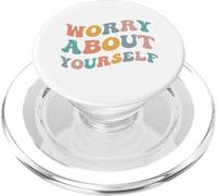 Preocúpate por ti Mismo Meme Divertido Cuida tu Propio Negocio MYOB PopSockets PopGrip para MagSafe