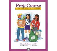 Prep course for the young beginner - notespeller (level d) piano: Notespeller Book Level D (Alfred's Basic Piano Library)