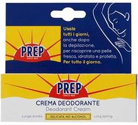 Prep Desodorante en crema sin alcohol, 35 ml. Tubo "Juego de 3 piezas"