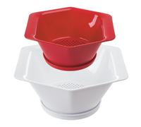 Prep Solutions by Progressive Drip Catch Colador - Juego de 2