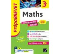 Prépabrevet - Maths 3e - Brevet 2025 (ebook)