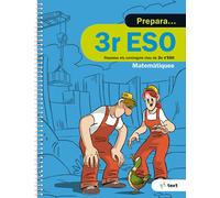 Prepara 3r ESO Matemàtiques (Quaderns estiu) - 9788441230453