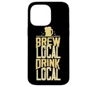 Prepara bebidas locales Cerveza casera local Carcasa para iPhone 14 Pro Max