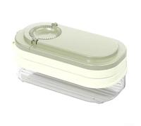 Prepara rápidamente albóndigas caseras deliciosas con nuestra eficiente máquina manual 3 en 1 (verde)