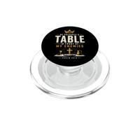 Prepara una Mesa Delante de mis Enemigos Salmo 23:5 PopSockets PopGrip para MagSafe