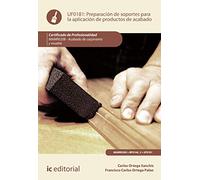 Preparación de soportes para la aplicación de productos de acabado. MAMR0208 - Acabado de carpintería y mueble (SIN COLECCION)