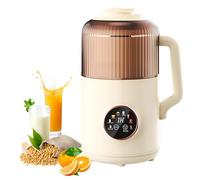 Preparador de leche de nueces de 1200 ml con autolimpieza, ideal para leche de almendras, leche de soja y batidos, motor de alto rendimiento con aislamiento acústico, sin BPA, incluye libro de recetas