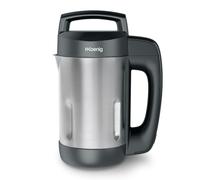 H.Koenig MXC20 Batidora de Sopas Térmica de Acero Inoxidable 1,1 L Negra, Multifunción, Función Mezcladora, 2 Programas de Cocción, 850 W