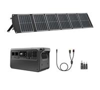 （Preparar adaptador MPPT por cuenta propia）DJI Power 1000V2 - Estación de energía portátil (1024 Wh, 2600 W, con panel solar plegable de 100 W, generador eléctrico para camping/hogar/autocaravana).