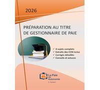 Préparation au titre de gestionnaire de paie - 2026