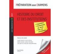 Préparation Aux Examens Histoire Du Droit Et Des Institutions (ebook)